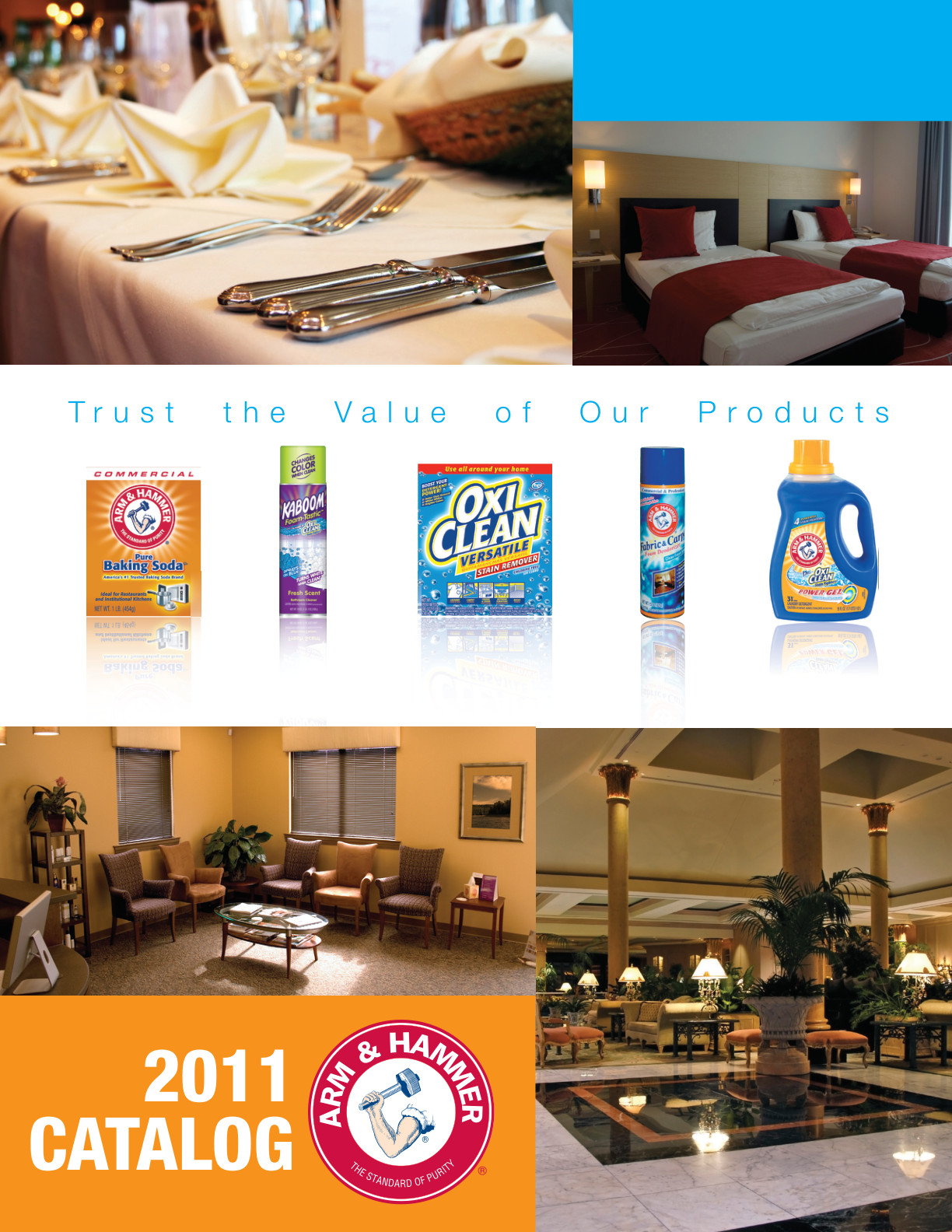 2011 Arm & Hammer commercial products catalog cover